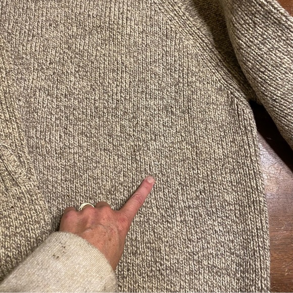 Vintage French Creek Sheep and Wool Knit Crewneck Virgin Wool Sweater - Picture 4 of 9